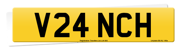 Registration number V24 NCH